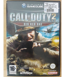 JEU NINTENDO GAMECUBE CALL OF DUTY 2 BIG RED ONE COMPLET