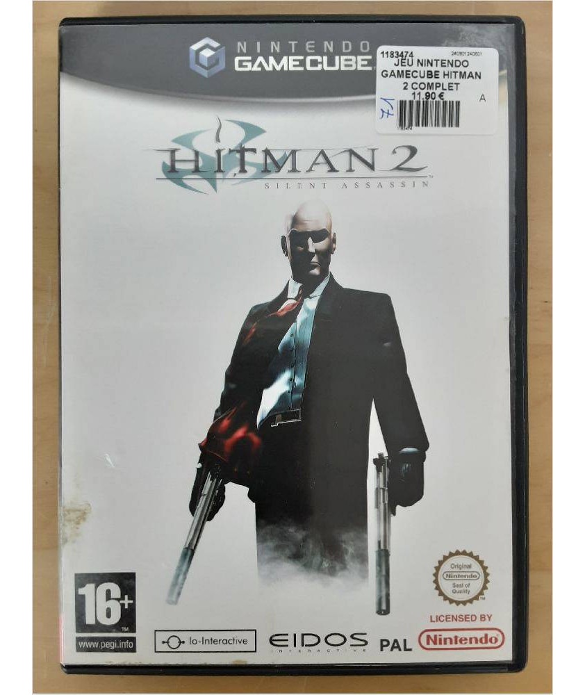 JEU NINTENDO GAMECUBE HITMAN 2 COMPLET JEU NINTENDO GAMECUBE HITMAN 2 COMPLET