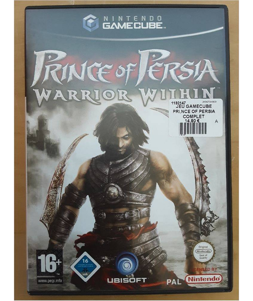 JEU GAMECUBE PRI,NCE OF PERSIA COMPLET