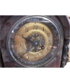 PENDULE A REVISER+2 CANDELABRES