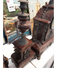 PENDULE A REVISER+2 CANDELABRES