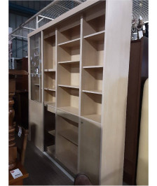 ENSEMBLE ELEMENT MODERNE PORTE COULISSANTE