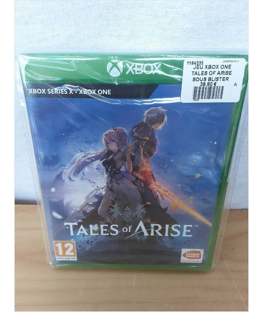 JEU XBOX ONE TALES OF ARISE SOUS BLISTER