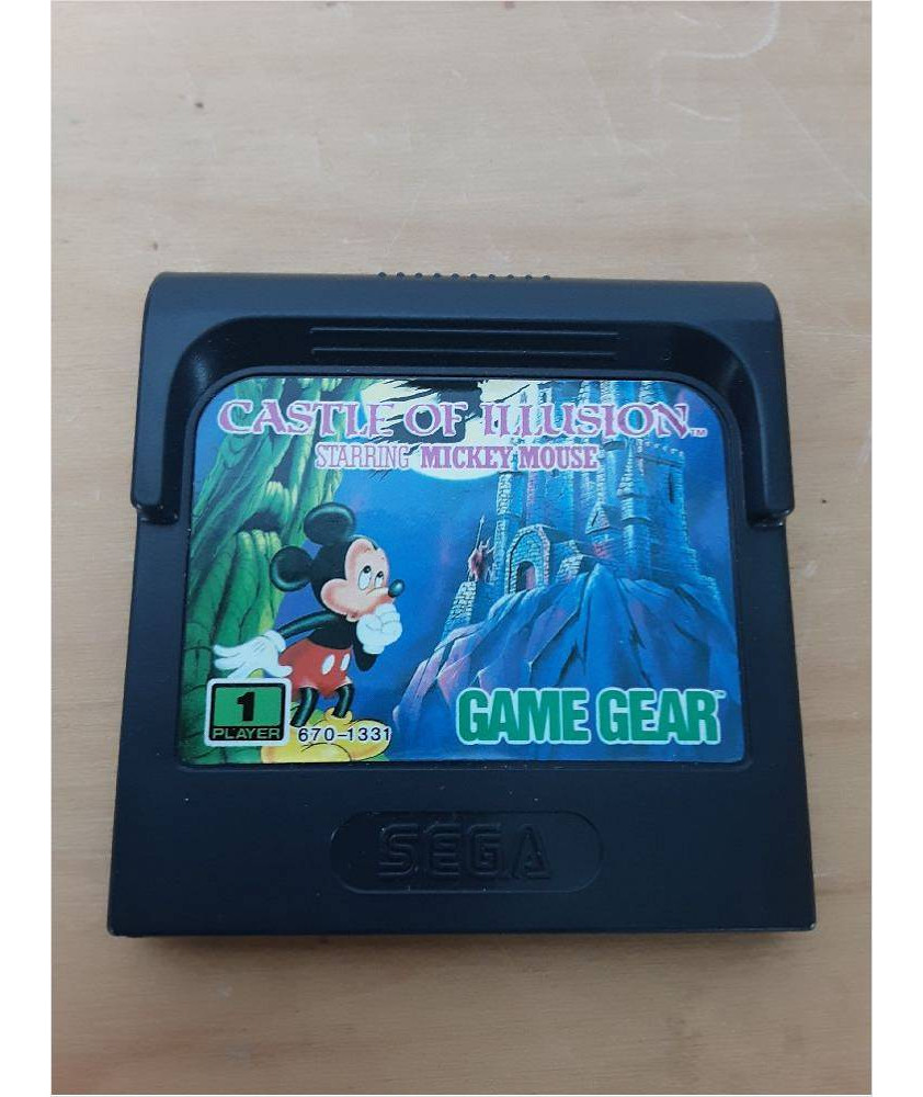JEU VIDÉO MICKEY MOUSE CASTLE OF ILLUSION GAME GEAR JEU VIDÉO MICKEY MOUSE CASTLE OF ILLUSION GAME GEAR
