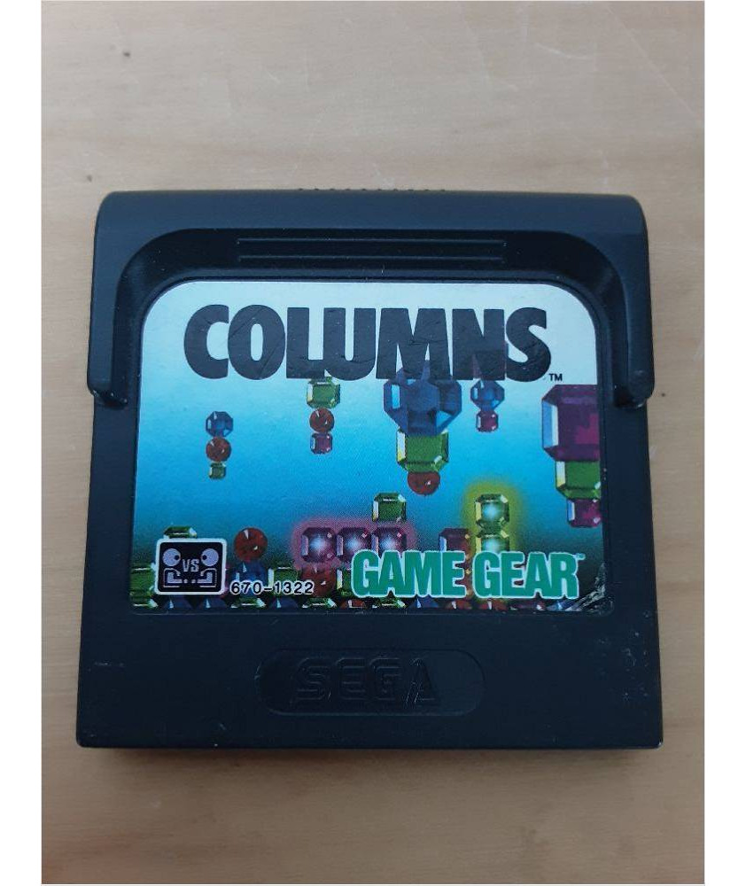 JEU VIDÉO COLUMNS GAME GEAR JEU VIDÉO COLUMNS GAME GEAR