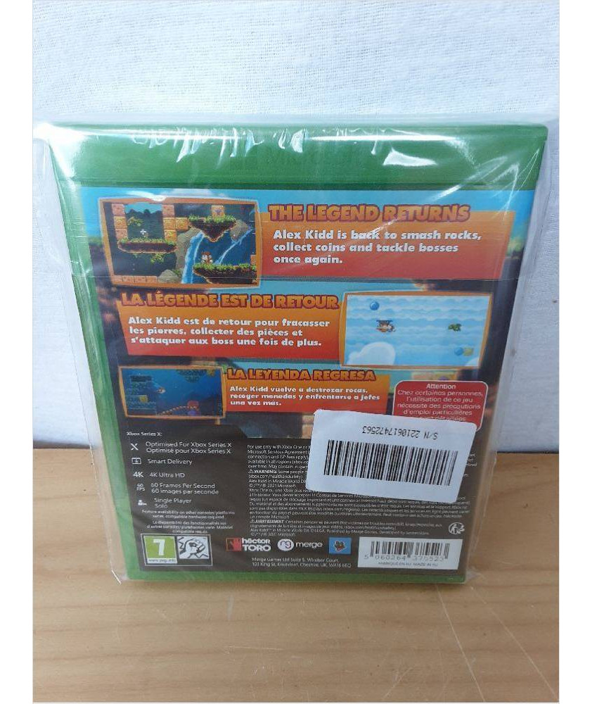JEU XBOX ONE ALEX KIDD SOUS BLISTER JEU XBOX ONE ALEX KIDD SOUS BLISTER