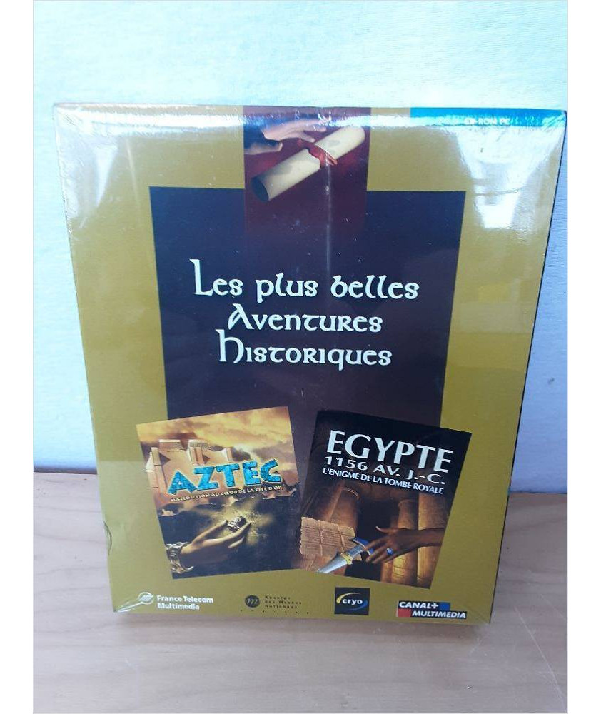 JEU BIGBOX PC AZTEC/EGYPTE SOUS BLISTER JEU BIGBOX PC AZTEC/EGYPTE SOUS BLISTER