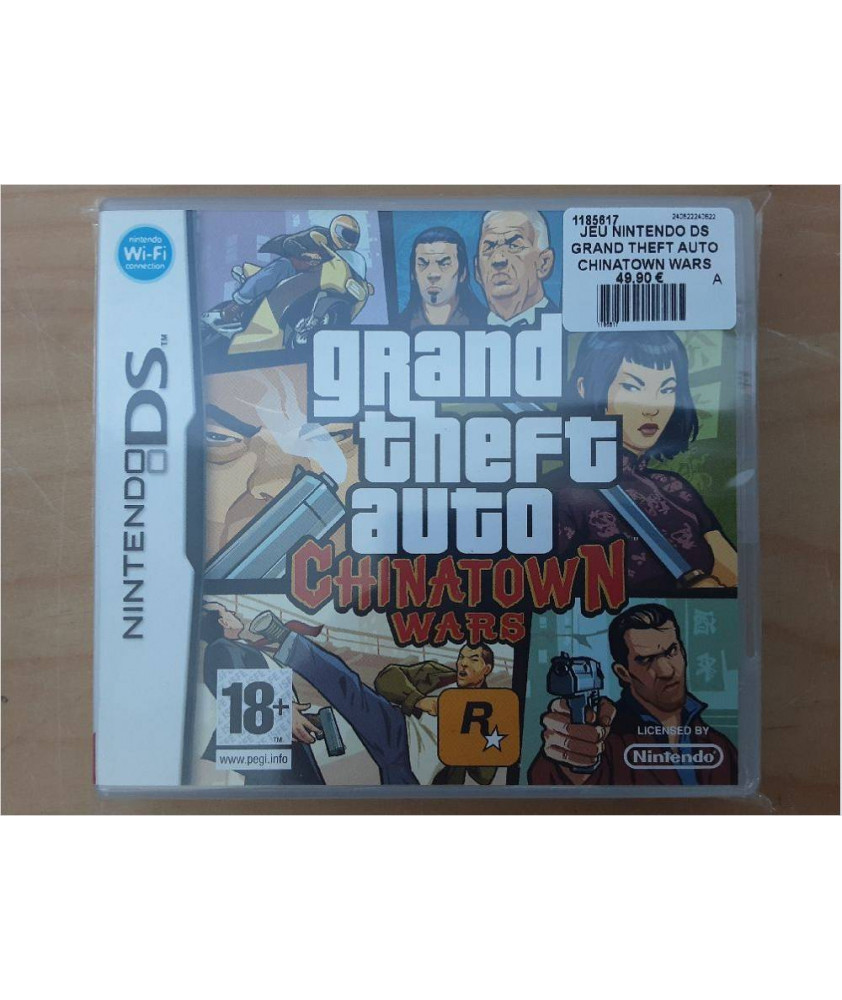 JEU NINTENDO DS GRAND THEFT AUTO CHINATOWN WARS COMPLET JEU NINTENDO DS GRAND THEFT AUTO CHINATOWN WARS COMPLET