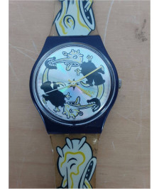 MONTRE QUARTZ SWATCH TWITCH TWINS 