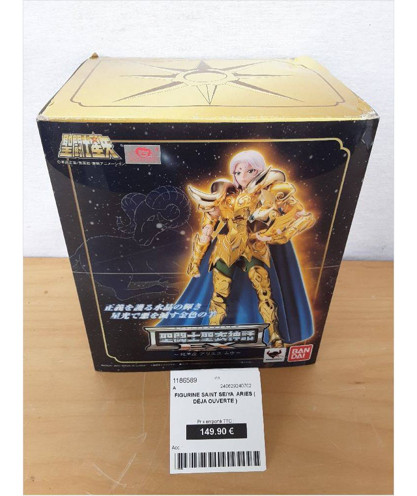 FIGURINE SAINT SEIYA ARIES ( DÉJA OUVERTE ) FIGURINE SAINT SEIYA ARIES ( DÉJA OUVERTE )