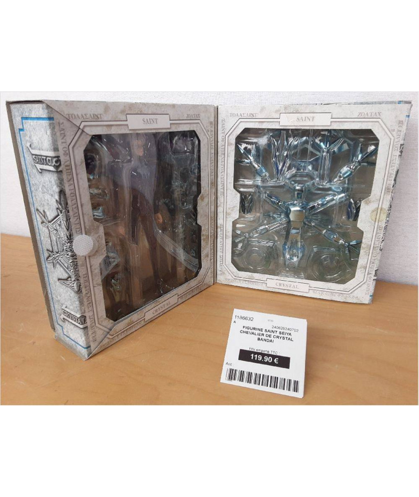 FIGURINE SAINT SEIYA CHEVALIER DE CRYSTAL BANDAI FIGURINE SAINT SEIYA CHEVALIER DE CRYSTAL BANDAI