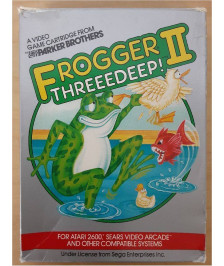 JEU ATARI 2600 FROGGER II THREEEDEEP COMPLET