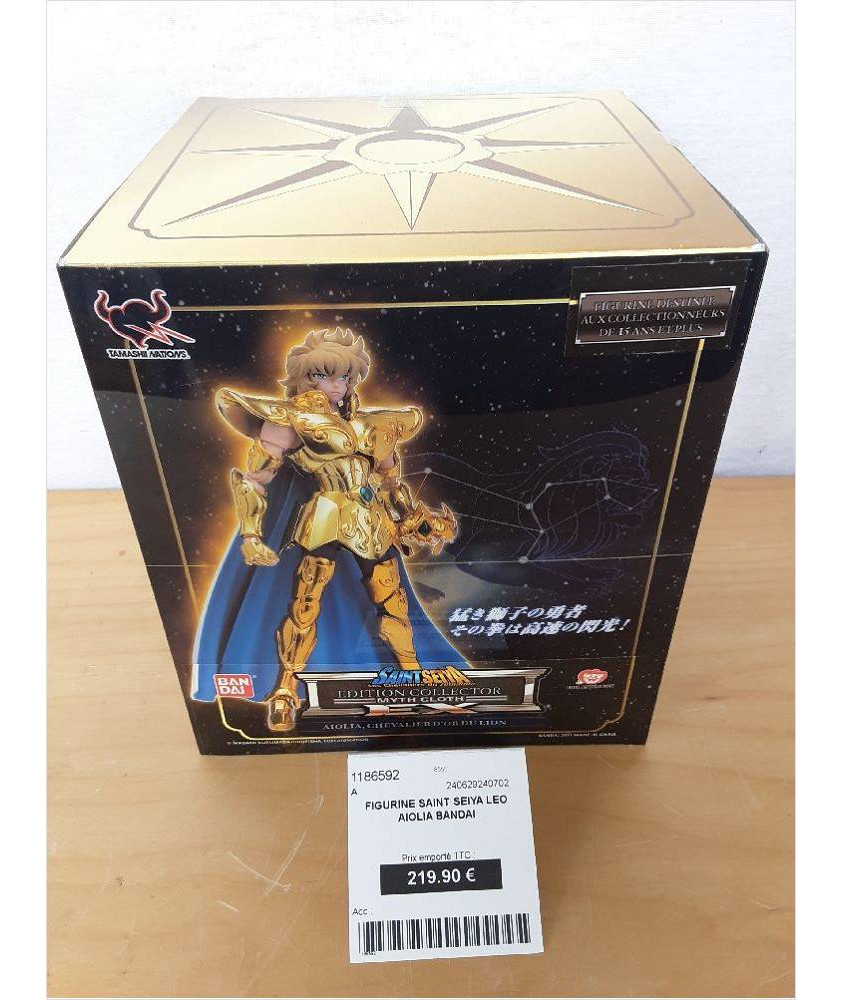 FIGURINE SAINT SEIYA LEO AIOLIA BANDAI