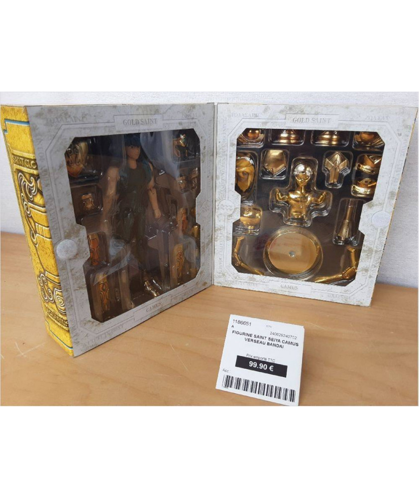 FIGURINE SAINT SEIYA CAMUS VERSEAU BANDAI