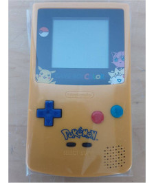 GAME BOY COLOR EDITION POKEMON PIKACHU - RÉVISÉ + COQUE NEUVE