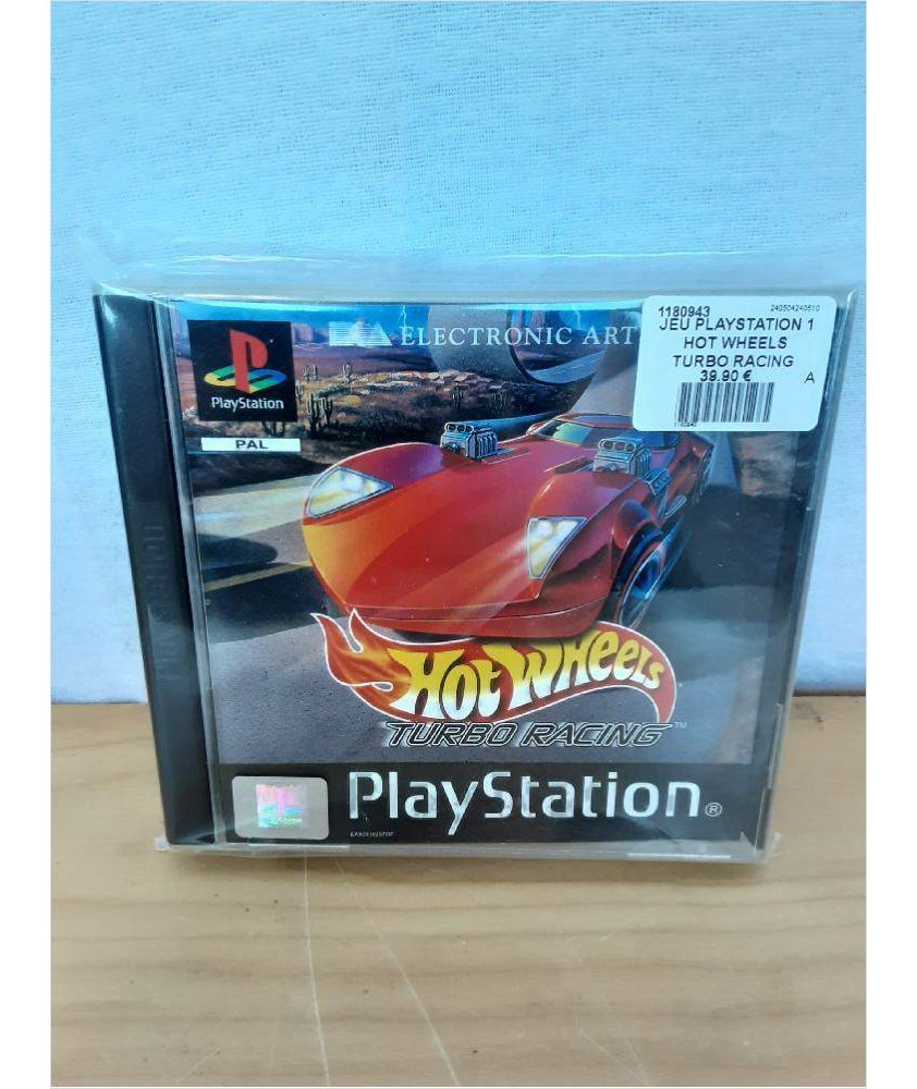 JEU PLAYSTATION 1 HOT WHEELS TURBO RACING COMPLET JEU PLAYSTATION 1 HOT WHEELS TURBO RACING COMPLET