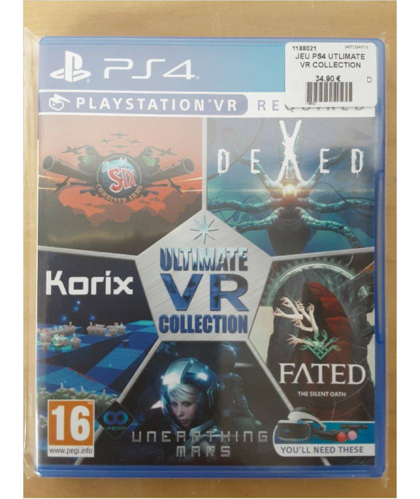 JEU PS4 UTLIMATE VR COLLECTION JEU PS4 UTLIMATE VR COLLECTION