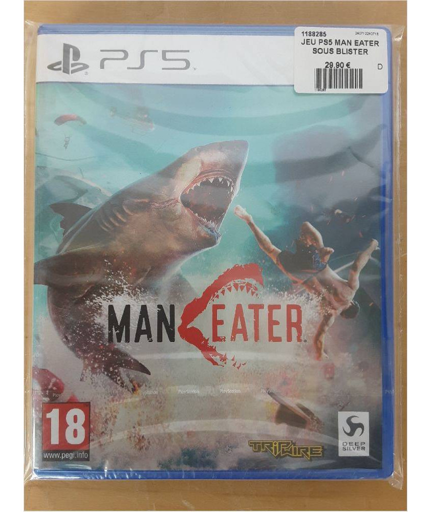 JEU PS5 MAN EATER SOUS BLISTER JEU PS5 MAN EATER SOUS BLISTER