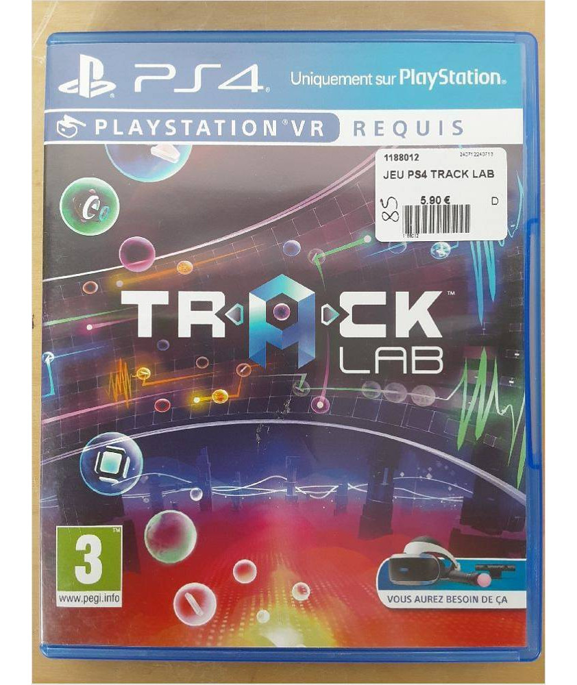 JEU PS4 TRACK LAB